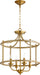 Quorum Home Quorum - 2822-18-80 - Four Light Dual Mount - Aged Brass