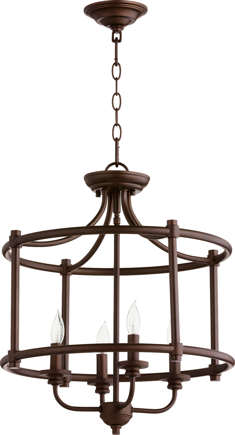 Quorum Home Quorum - 2822-18-86 - Four Light Dual Mount - Oiled Bronze