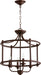 Quorum Home Quorum - 2822-18-86 - Four Light Dual Mount - Oiled Bronze