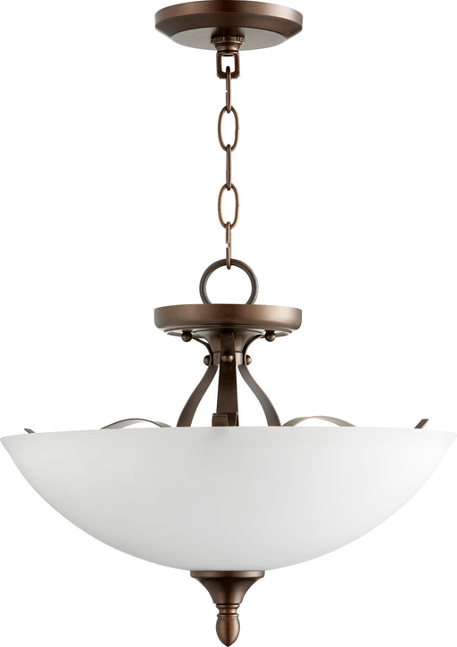 Quorum Home Quorum - 2827-15-86 - Three Light Dual Mount - Oiled Bronze