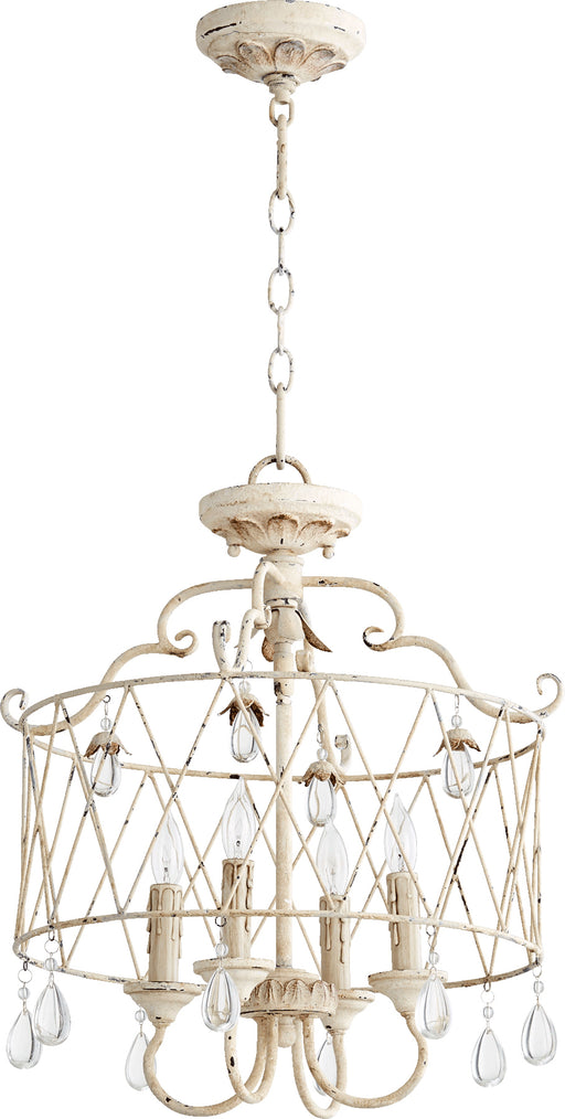 Quorum Home Quorum - 2844-4-70 - Four Light Dual Mount - Persian White