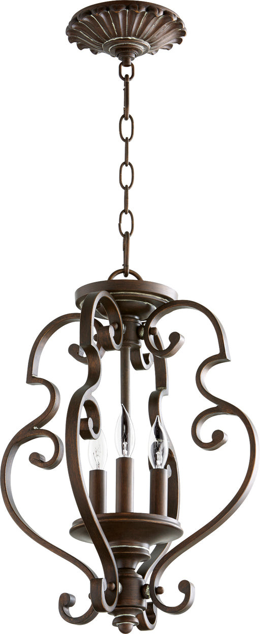 Quorum Home Quorum - 2873-13-39 - Three Light Dual Mount - Vintage Copper