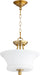 Quorum Home Quorum - 2922-13-80 - Two Light Dual Mount - Aged Brass