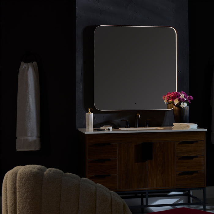 Quorum Home Oxygen - 3-0102-15 - LED Mirror - Black