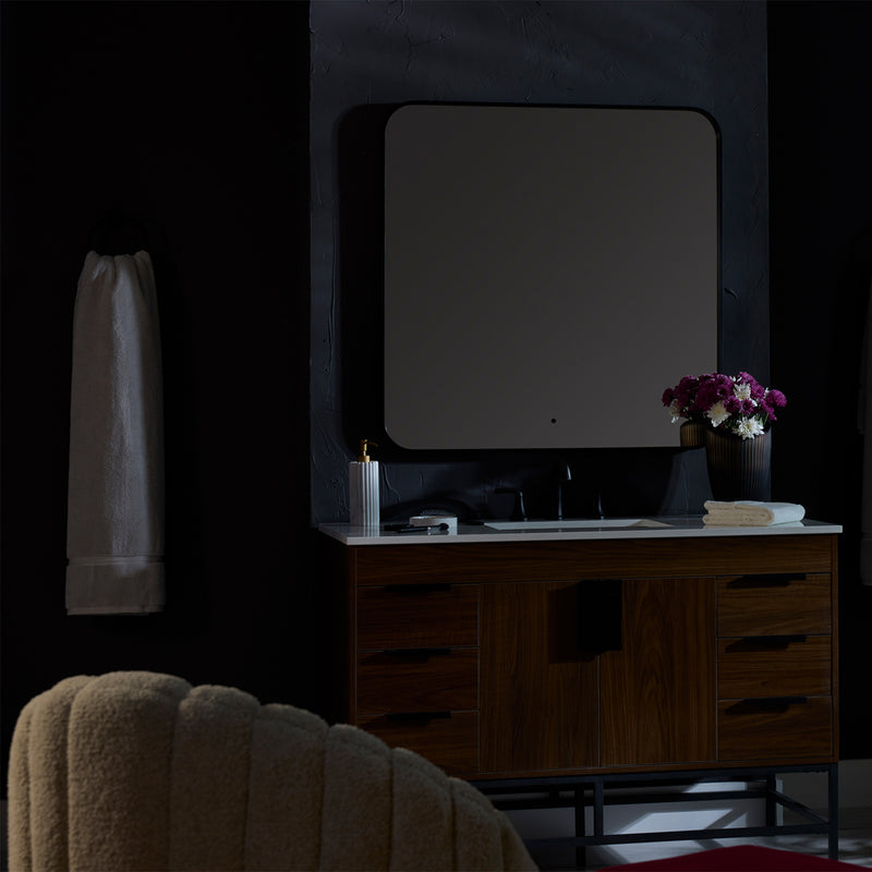 Quorum Home Oxygen - 3-0103-15 - LED Mirror - Black