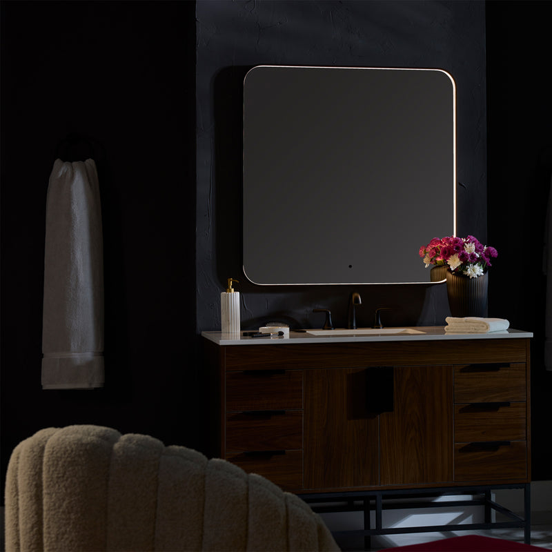 Quorum Home Oxygen - 3-0103-15 - LED Mirror - Black