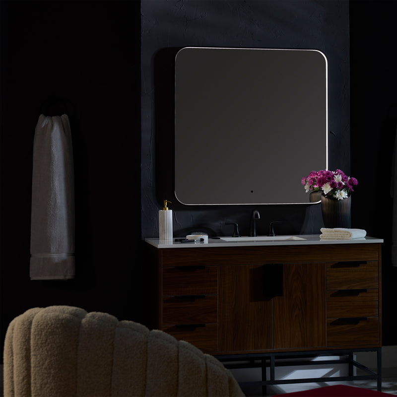 Quorum Home Oxygen - 3-0103-15 - LED Mirror - Black