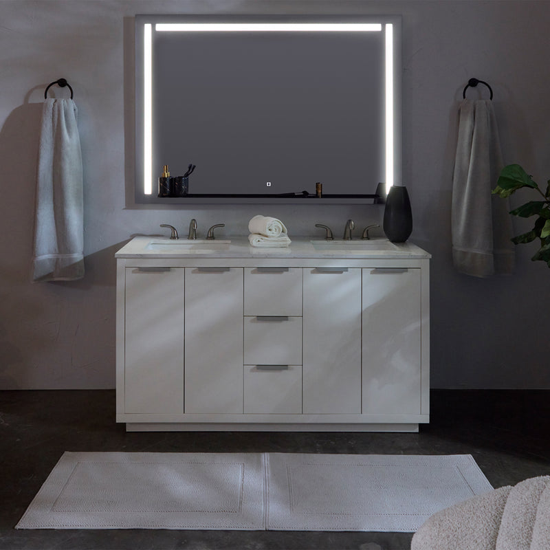 Quorum Home Oxygen - 3-0303-15 - LED Mirror - Black