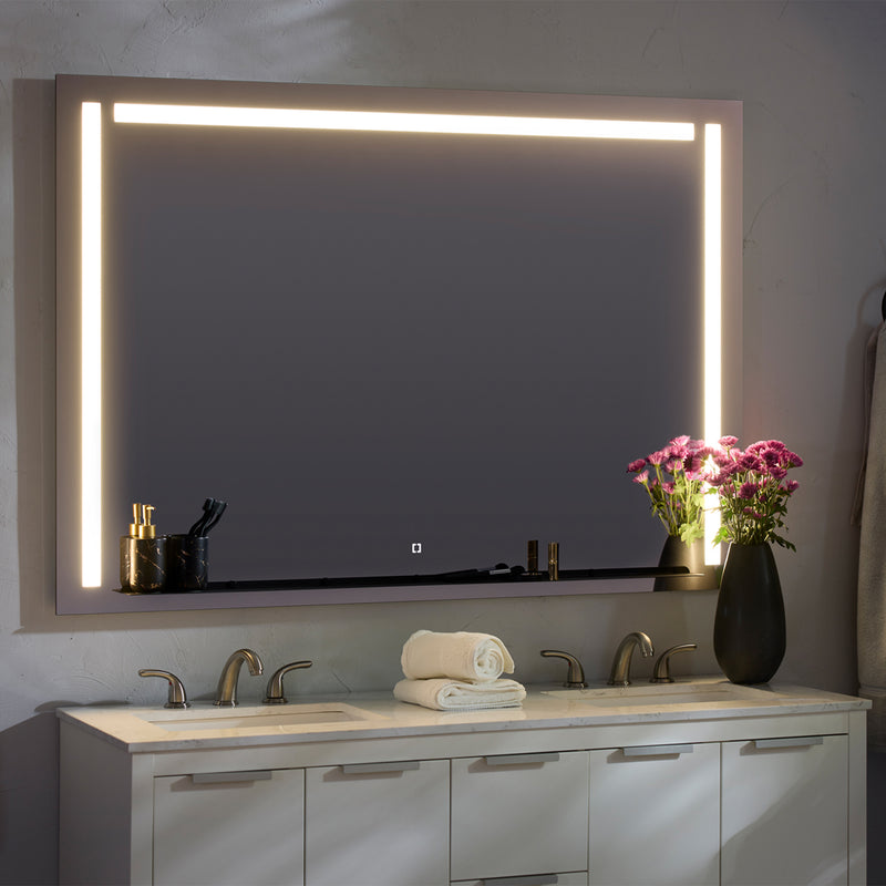 Quorum Home Oxygen - 3-0303-15 - LED Mirror - Black