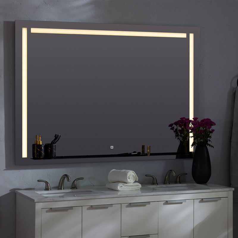 Quorum Home Oxygen - 3-0303-15 - LED Mirror - Black