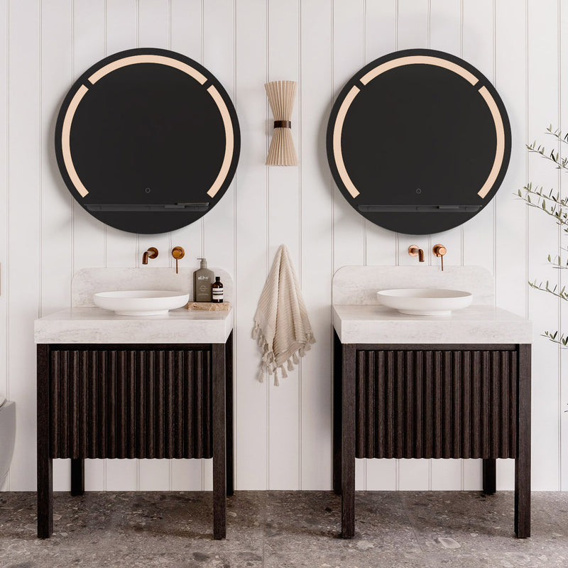 Quorum Home Oxygen - 3-0308-15 - LED Mirror - Black