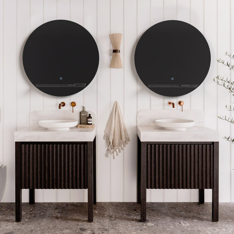 Quorum Home Oxygen - 3-0308-15 - LED Mirror - Black