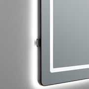 Quorum Home Oxygen - 3-0403-15 - LED Mirror - Black