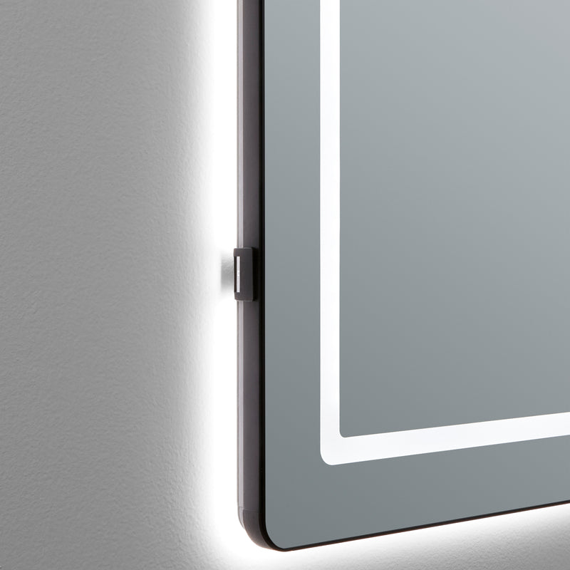 Quorum Home Oxygen - 3-0403-15 - LED Mirror - Black