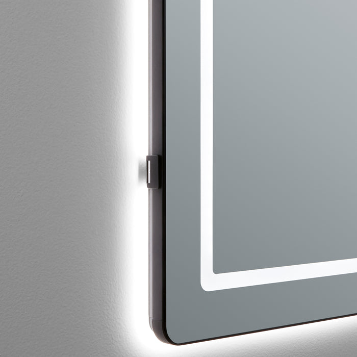 Quorum Home Oxygen - 3-0403-15 - LED Mirror - Black