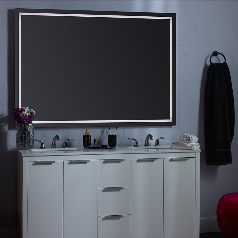 Quorum Home Oxygen - 3-0505-15 - LED Mirror - Black