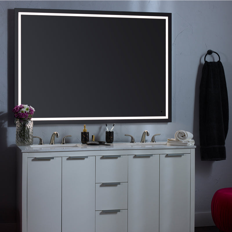 Quorum Home Oxygen - 3-0505-15 - LED Mirror - Black