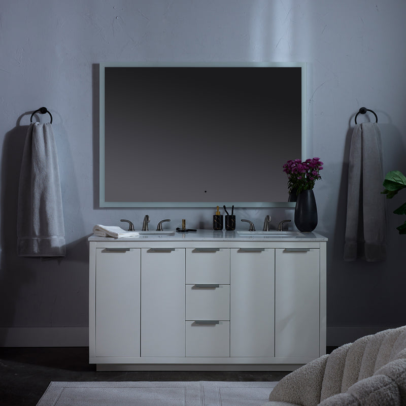 Quorum Home Oxygen - 3-0603-15 - LED Mirror - Black