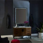 Quorum Home Oxygen - 3-0804-15 - LED Mirror - Black