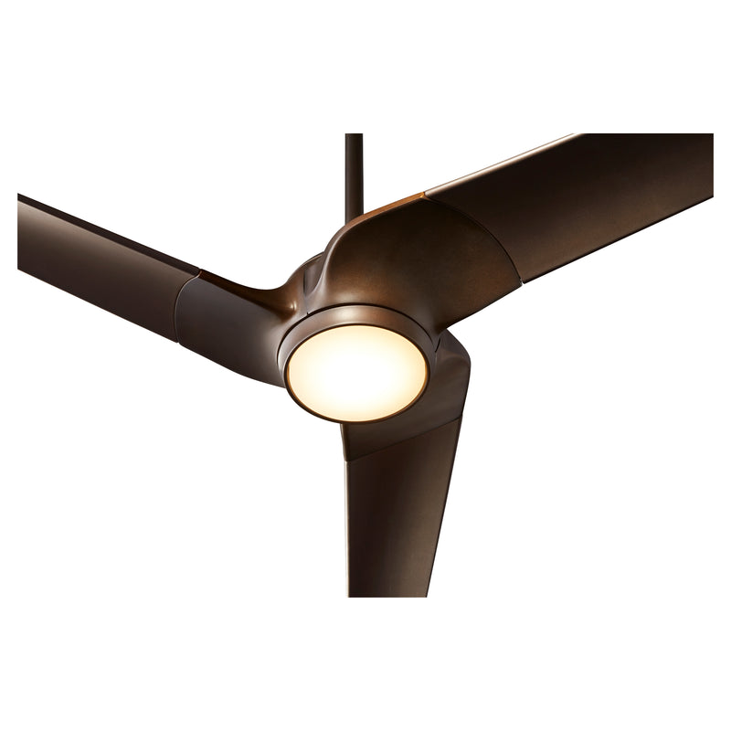 Quorum Home Oxygen - 3-104-22 - 52"Ceiling Fan - Oiled Bronze