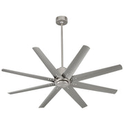 Quorum Home Oxygen - 3-112-24 - 56"Ceiling Fan - Satin Nickel