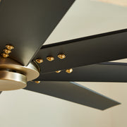 Quorum Home Oxygen - 3-112-40 - 56"Ceiling Fan - Aged Brass