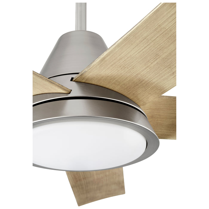 Quorum Home Oxygen - 3-115-24 - 56"Ceiling Fan - Satin Nickel