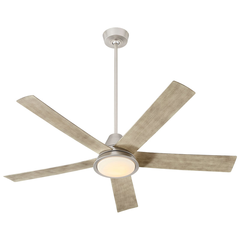 Quorum Home Oxygen - 3-115-24 - 56"Ceiling Fan - Satin Nickel