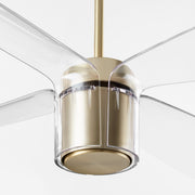 Quorum Home Oxygen - 3-116-40 - 60"Ceiling Fan - Aged Brass