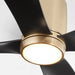 Quorum Home Oxygen - 3-124-40 - 56"Ceiling Fan - Aged Brass