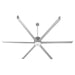 Quorum Home Oxygen - 3-130-23 - 100"Ceiling Fan - Classic Nickel