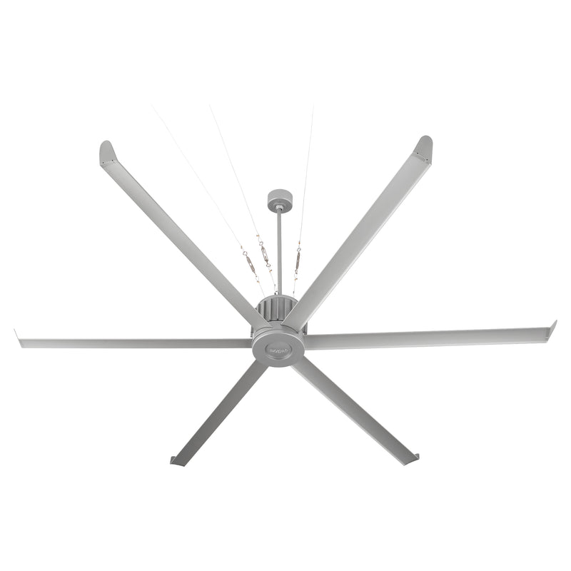 Quorum Home Oxygen - 3-130-23 - 100"Ceiling Fan - Classic Nickel