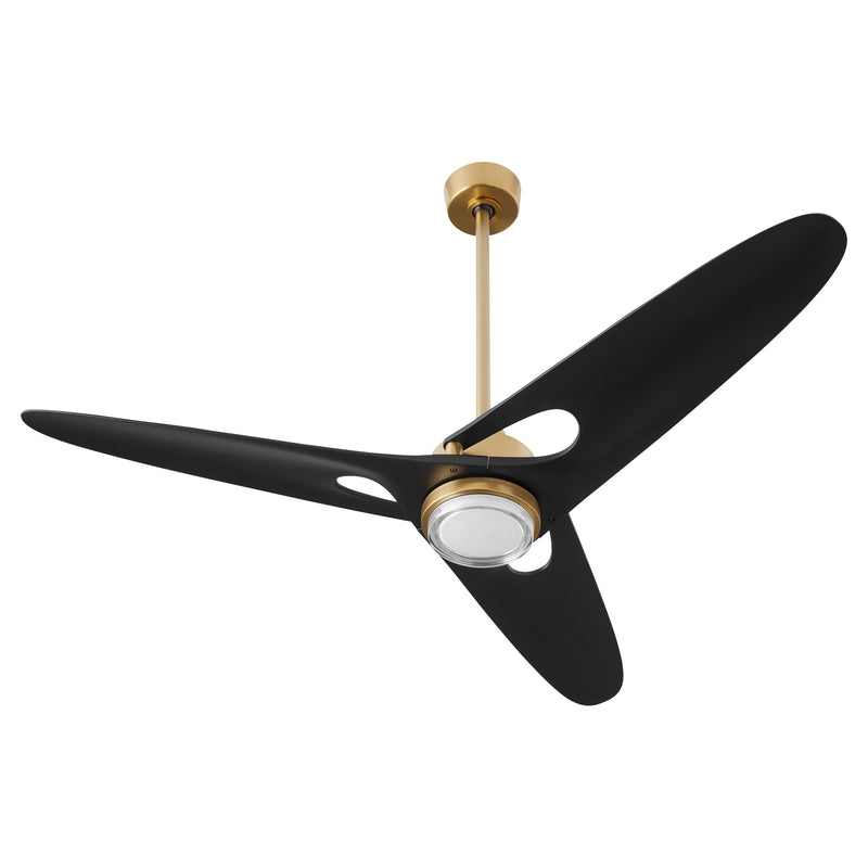 APOGEE 60" 3 Blade in Aged Brass