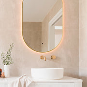 Quorum Home Oxygen - 3-1401-55 - LED Mirror - Brushed Brass
