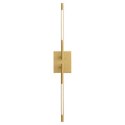 Quorum Home Oxygen - 3-404-40 - LED Wall Sconce - Aged Brass