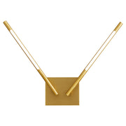 Quorum Home Oxygen - 3-404-40 - LED Wall Sconce - Aged Brass