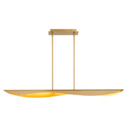 Quorum Home Oxygen - 3-408-40 - LED Chandelier - Aged Brass