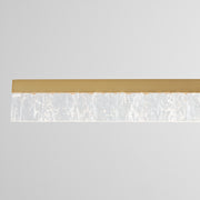 Quorum Home Oxygen - 3-421-40 - LED Linear Pendant - Aged Brass