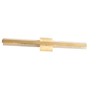 Quorum Home Oxygen - 3-5005-40 - LED Vanity - Aged Brass