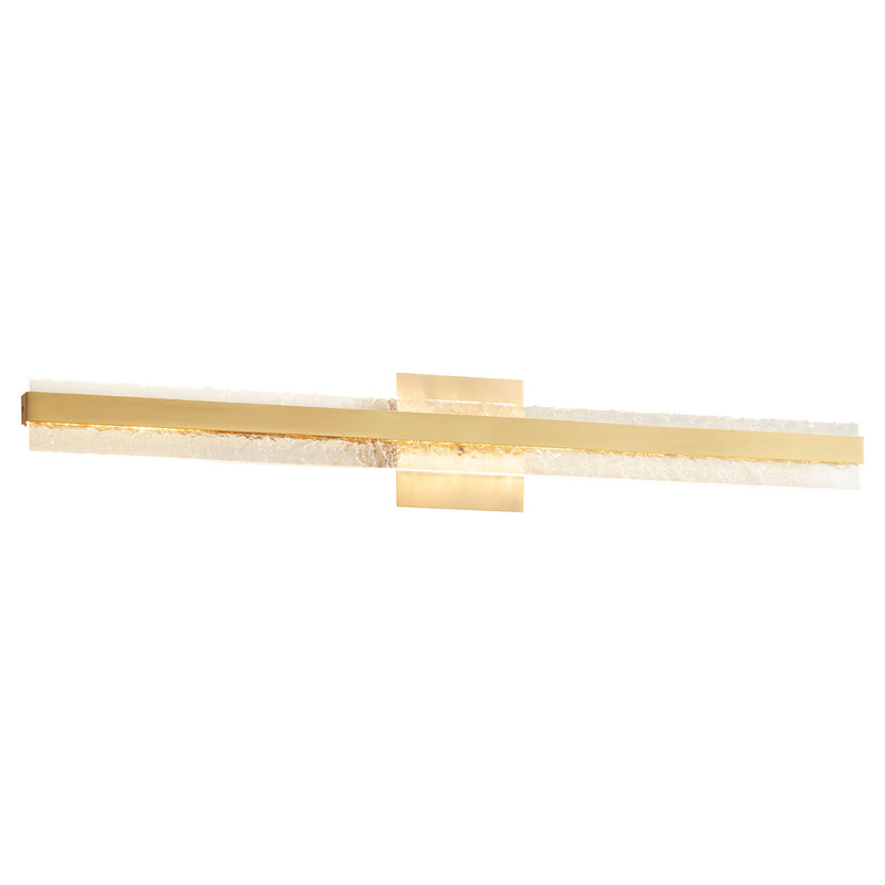 Quorum Home Oxygen - 3-5005-40 - LED Vanity - Aged Brass