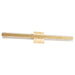 Quorum Home Oxygen - 3-5005-40 - LED Vanity - Aged Brass