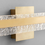 Quorum Home Oxygen - 3-5005-40 - LED Vanity - Aged Brass