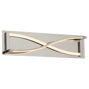 Quorum Home Oxygen - 3-5006-20 - LED Vanity - Polished Nickel