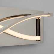 Quorum Home Oxygen - 3-5006-20 - LED Vanity - Polished Nickel