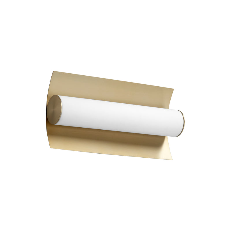 Quorum Home Oxygen - 3-5020-40 - LED Wall Sconce - Aged Brass