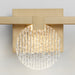 Quorum Home Oxygen - 3-5054-40 - LED Vanity - Aged Brass