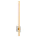 Quorum Home Oxygen - 3-51-650 - LED Wall Sconce - White W/ Industrial Brass