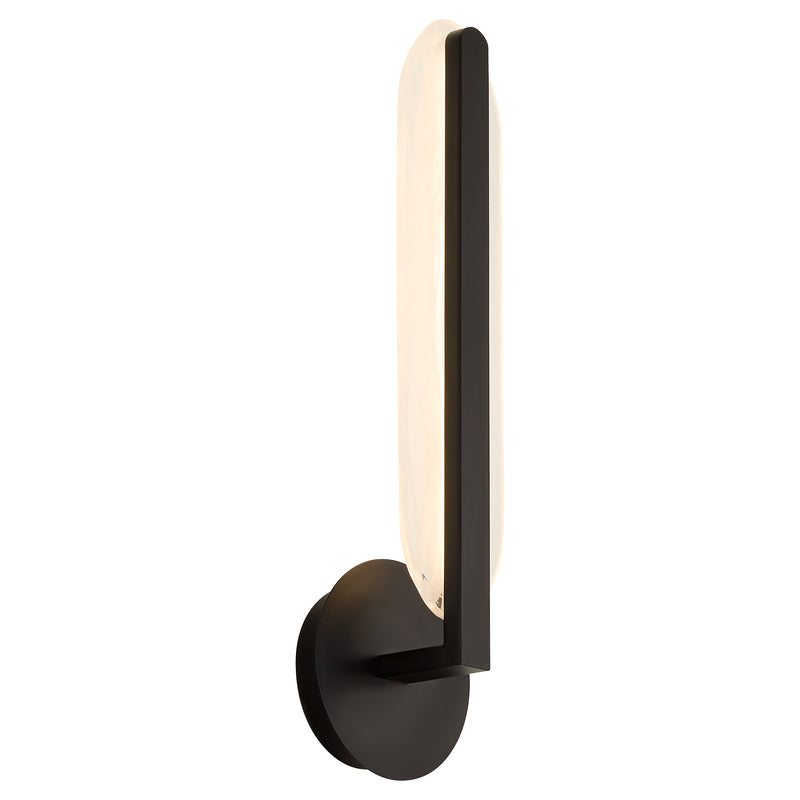AVIAN 1 Light 5 CCT Sconce in Black
