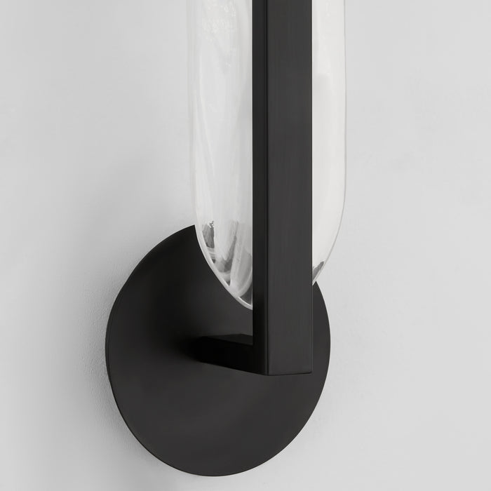 AVIAN 1 Light 5 CCT Sconce in Black