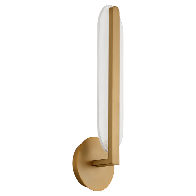 AVIAN 1 Light 5 CCT Sconce in Brushed Brass